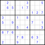 Судоку 9х9 #997 средний