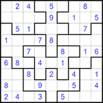 Судоку-пазл 9х9 #246 легкий