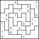 Судоку-пазл 9х9 #248 очень трудный