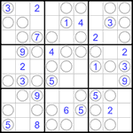 Судоку “Чет-нечет” 9х9 #167 легкий