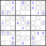 Судоку “Чет-нечет” 9х9 #168 легкий