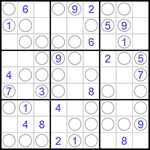 Судоку “Чет-нечет” 9х9 #176 легкий