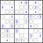 Судоку “Чет-нечет” 9х9 #181 легкий