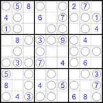 Судоку “Чет-нечет” 9х9 #182 легкий