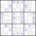 Судоку “Чет-нечет” 9х9 #183 легкий