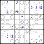 Судоку “Чет-нечет” 9х9 #184 легкий