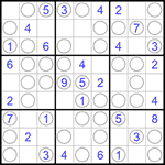 Судоку “Чет-нечет” 9х9 #188 легкий