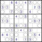 Судоку “Чет-нечет” 9х9 #192 легкий