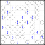 Судоку “Чет-нечет” 9х9 #166 средний