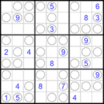 Судоку “Чет-нечет” 9х9 #167 средний