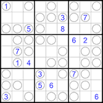 Судоку “Чет-нечет” 9х9 #172 средний