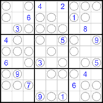 Судоку “Чет-нечет” 9х9 #174 средний