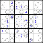 Судоку “Чет-нечет” 9х9 #178 средний