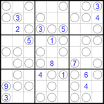 Судоку “Чет-нечет” 9х9 #186 средний