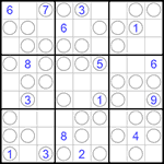 Судоку “Чет-нечет” 9х9 #187 средний