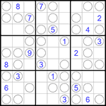 Судоку “Чет-нечет” 9х9 #188 средний