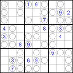 Судоку “Чет-нечет” 9х9 #192 средний