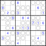 Судоку “Чет-нечет” 9х9 #193 средний