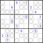 Судоку “Чет-нечет” 9х9 #174 трудный