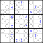 Судоку “Чет-нечет” 9х9 #175 трудный