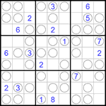 Судоку “Чет-нечет” 9х9 #176 трудный