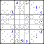 Судоку “Чет-нечет” 9х9 #178 трудный