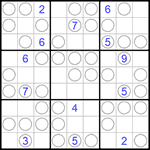 Судоку “Чет-нечет” 9х9 #172 очень трудный