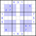 Виндоку 9х9 #36 трудный