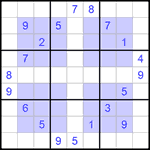 Виндоку 9х9 #32 очень трудный