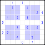 Виндоку 9х9 #33 очень трудный