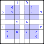 Виндоку 9х9 #37 очень трудный