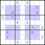 Виндоку 9х9 #39 очень трудный