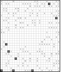 Филиппинский кроссворд #542 “Олень” Филиппинский кроссворд #542 “Олень”