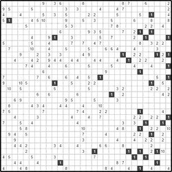 Филиппинский кроссворд #534 “Гадалка” Филиппинский кроссворд #534 “Гадалка”