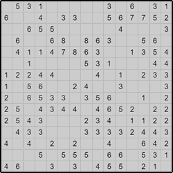 Японская мозаика #695 “Енот”