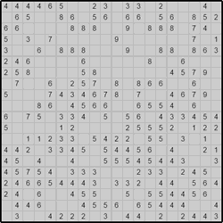 Японская мозаика #647 “Монстр”