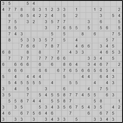 Японская мозаика #665 “Тигр”