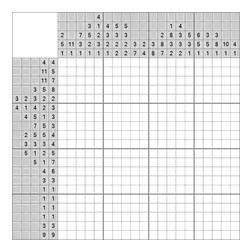 Японский кроссворд #647 “Дерево”