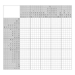 Японский кроссворд #633 “Дирижер”