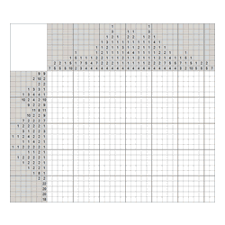 Японский кроссворд #664 “Телефон”