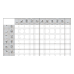 Японский кроссворд #637 “Бабочка”