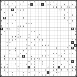 Филиппинский кроссворд #558 “Зонт” Филиппинский кроссворд #558 “Зонт”