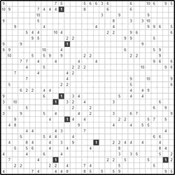 Филиппинский кроссворд #559 “Велосипедист” Филиппинский кроссворд #559 “Велосипедист”