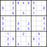 Судоку 9х9 #1103 легкий