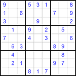 Судоку 9х9 #1114 легкий