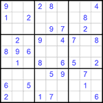 Судоку 9х9 #1119 легкий