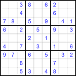 Судоку 9х9 #1120 легкий