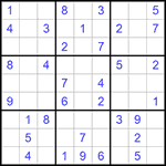 Судоку 9х9 #1126 легкий