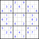 Судоку 9х9 #1140 легкий