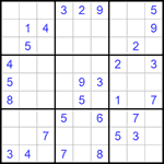 Судоку 9х9 #1011 средний